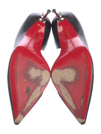 Christian Louboutin Leather D'Orsay Pumps