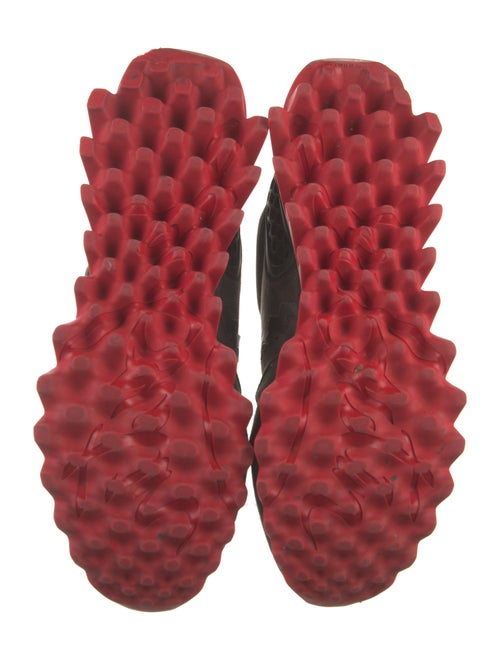 Christian Louboutin Spike Accents Suede Athletic Sneakers