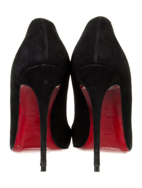 Christian Louboutin Suede D'Orsay Pumps