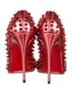 Christian Louboutin Spike Accents Patent Leather Pumps