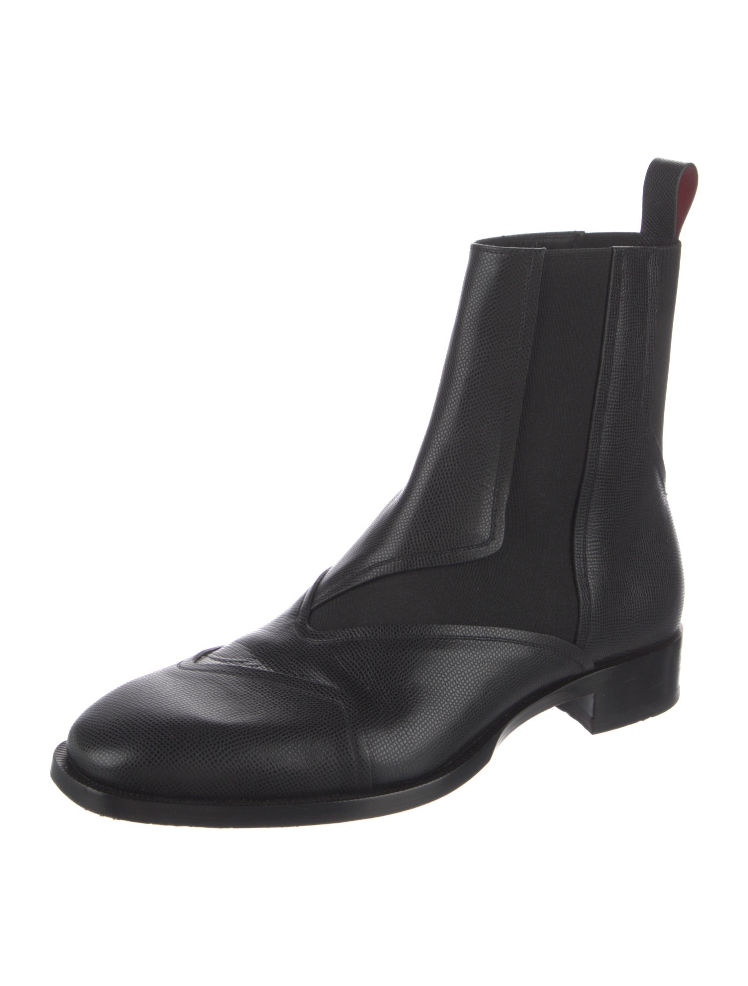 Christian Louboutin Leather Chelsea Boots