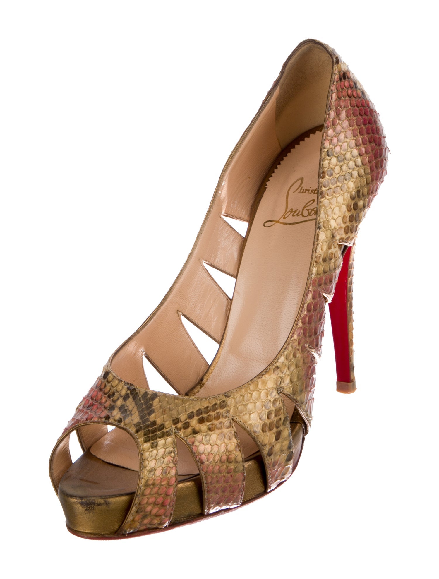 Christian Louboutin Vintage Fontanete Pumps