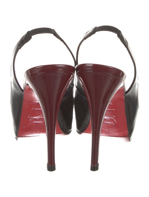 Christian Louboutin Leather Slingback Pumps