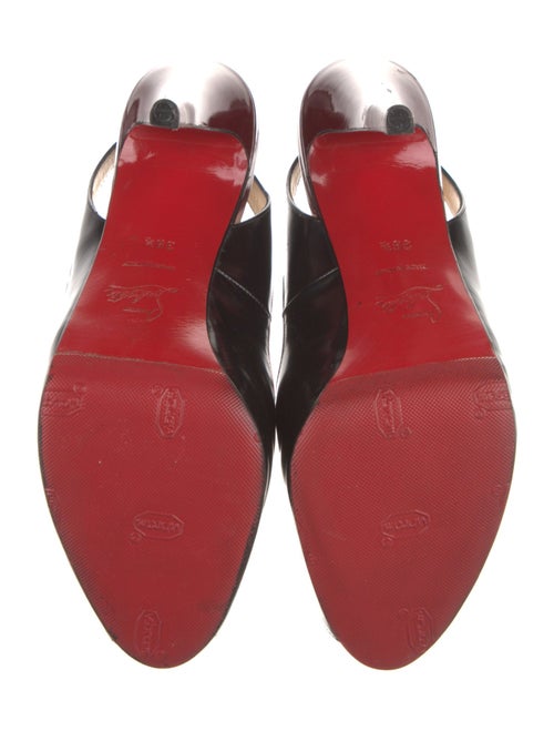 Christian Louboutin Leather Slingback Pumps