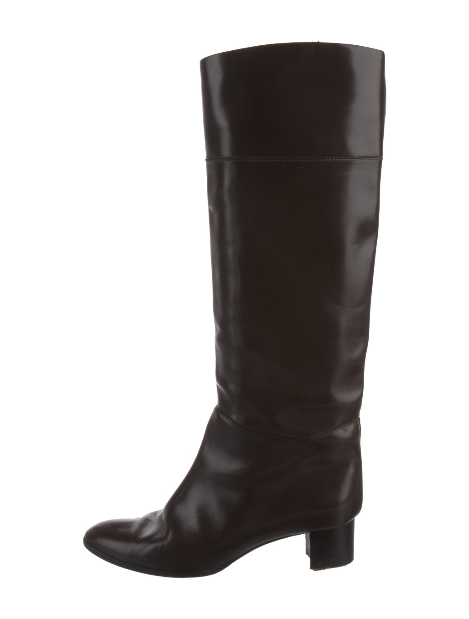 Christian Louboutin Leather Riding Boots