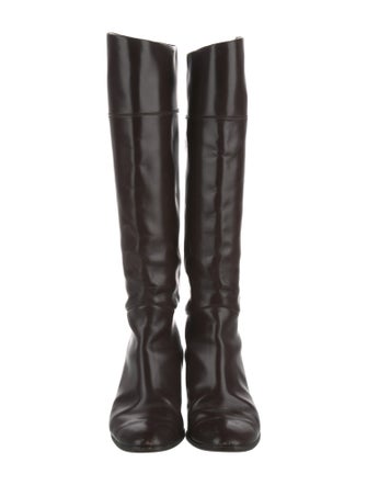 Christian Louboutin Leather Riding Boots