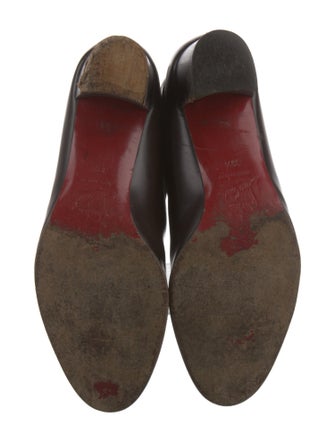 Christian Louboutin Leather Riding Boots