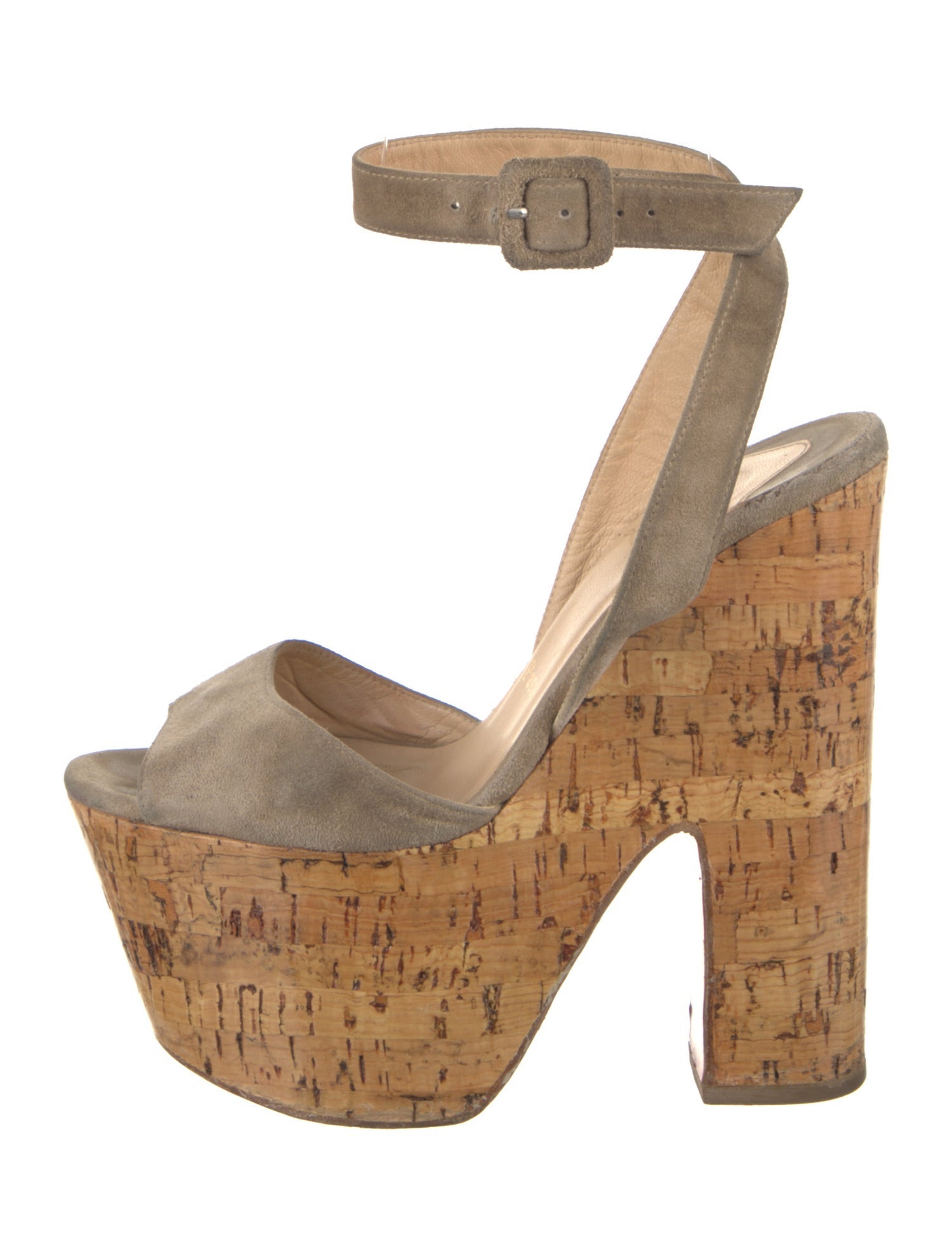 Christian Louboutin Suede Sandals