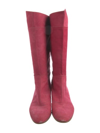 Christian Louboutin Suede Riding Boots