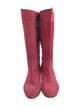 Christian Louboutin Suede Riding Boots