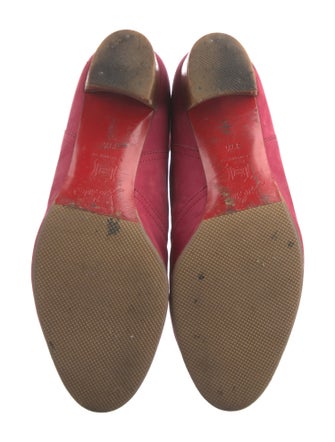 Christian Louboutin Suede Riding Boots