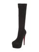 Christian Louboutin Suede Sock Boots