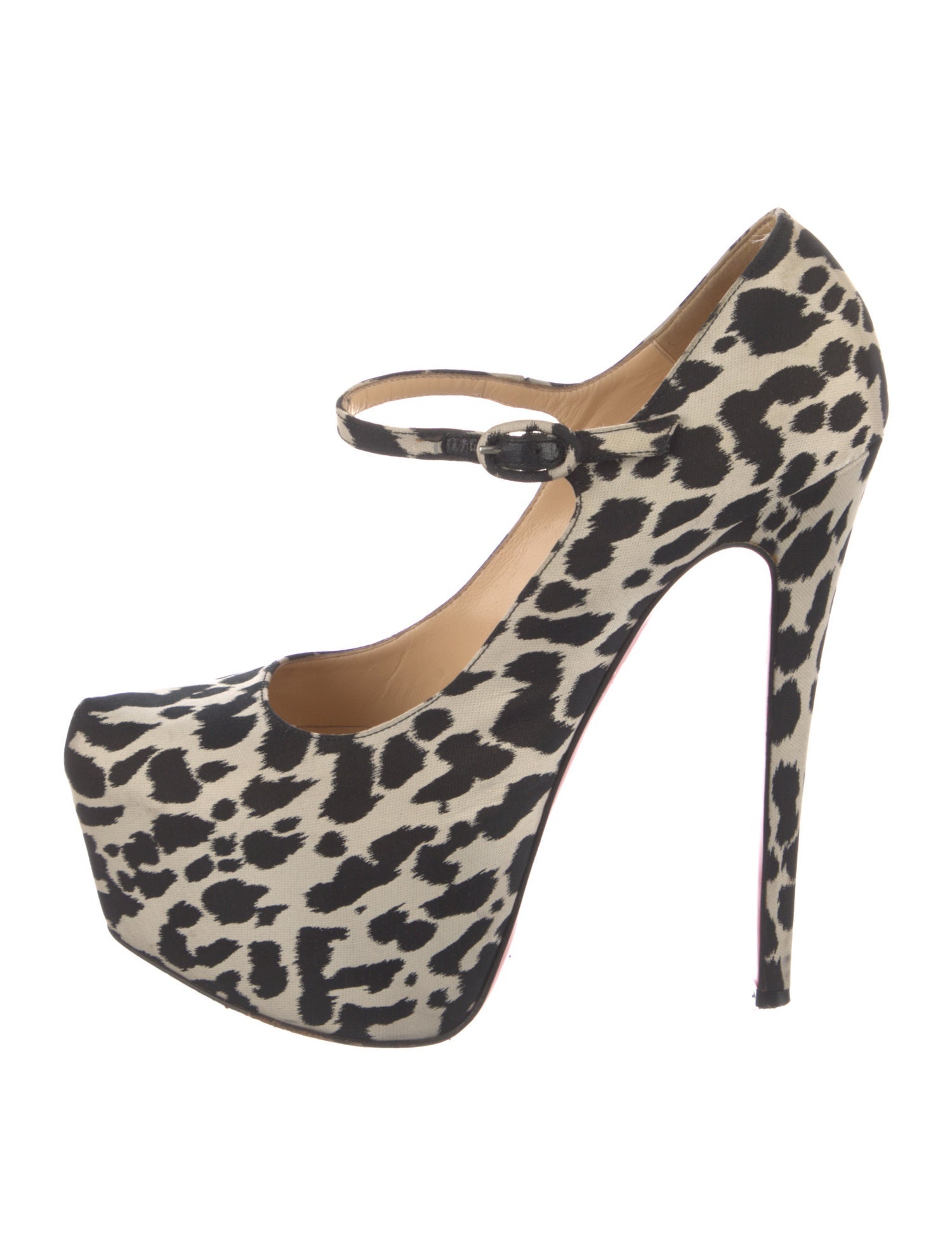 Christian Louboutin Lady Daf 160 Satin Pumps