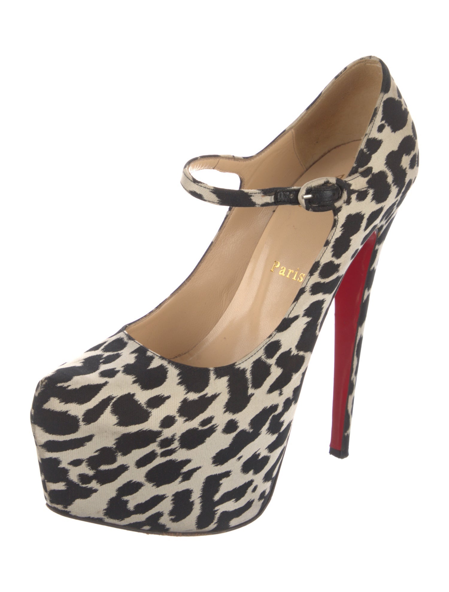 Christian Louboutin Lady Daf 160 Satin Pumps