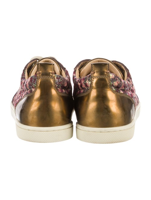 Christian Louboutin Suede Printed Sneakers