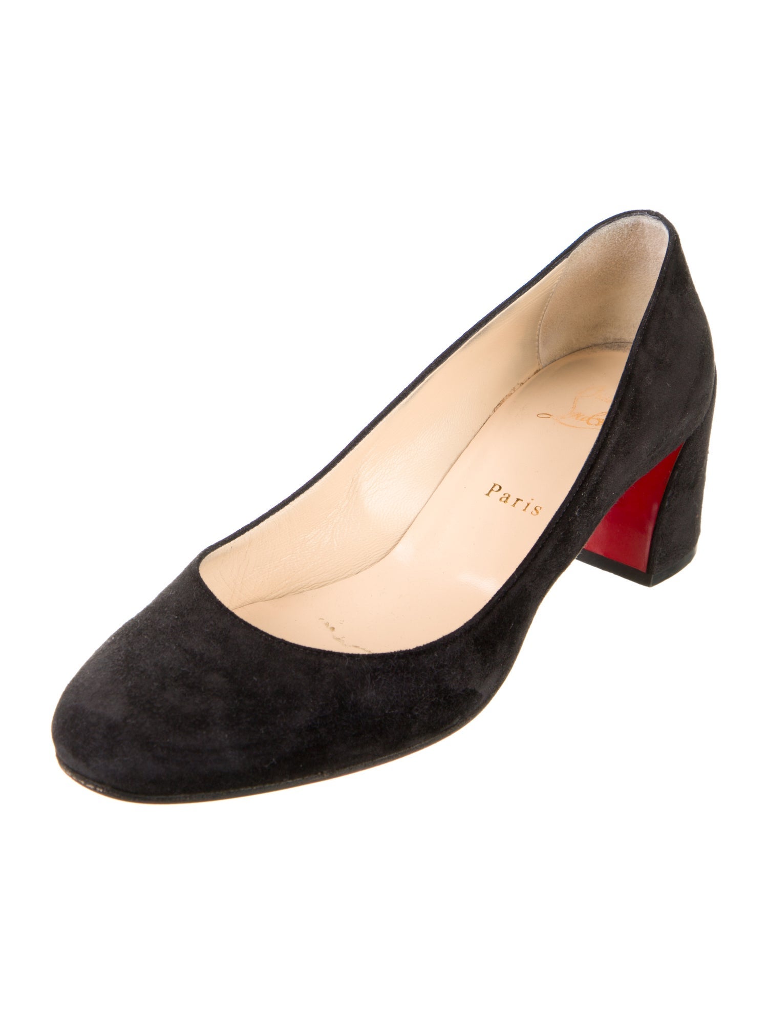 Christian Louboutin Suede Pumps