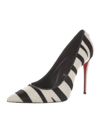 Christian Louboutin Ponyhair Animal Print Pumps