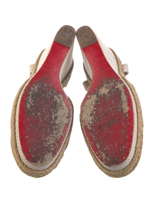 Christian Louboutin Canvas Espadrilles