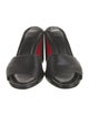 Christian Louboutin Leather Slides