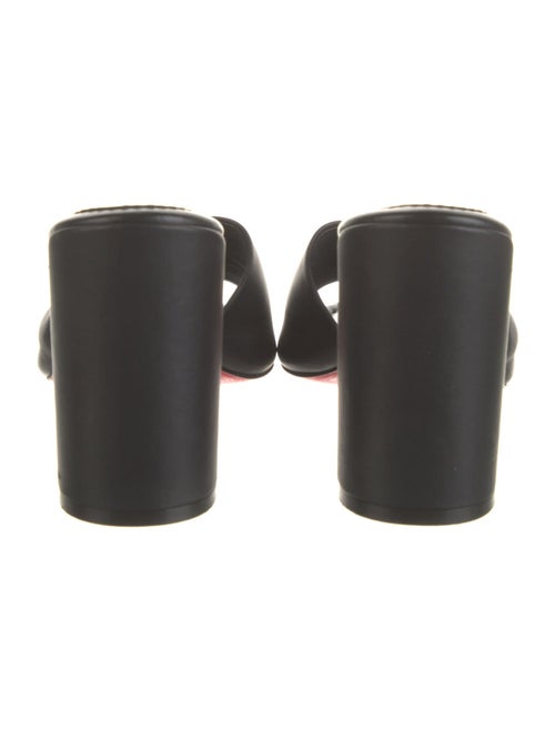 Christian Louboutin Leather Slides