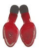 Christian Louboutin Leather Slides