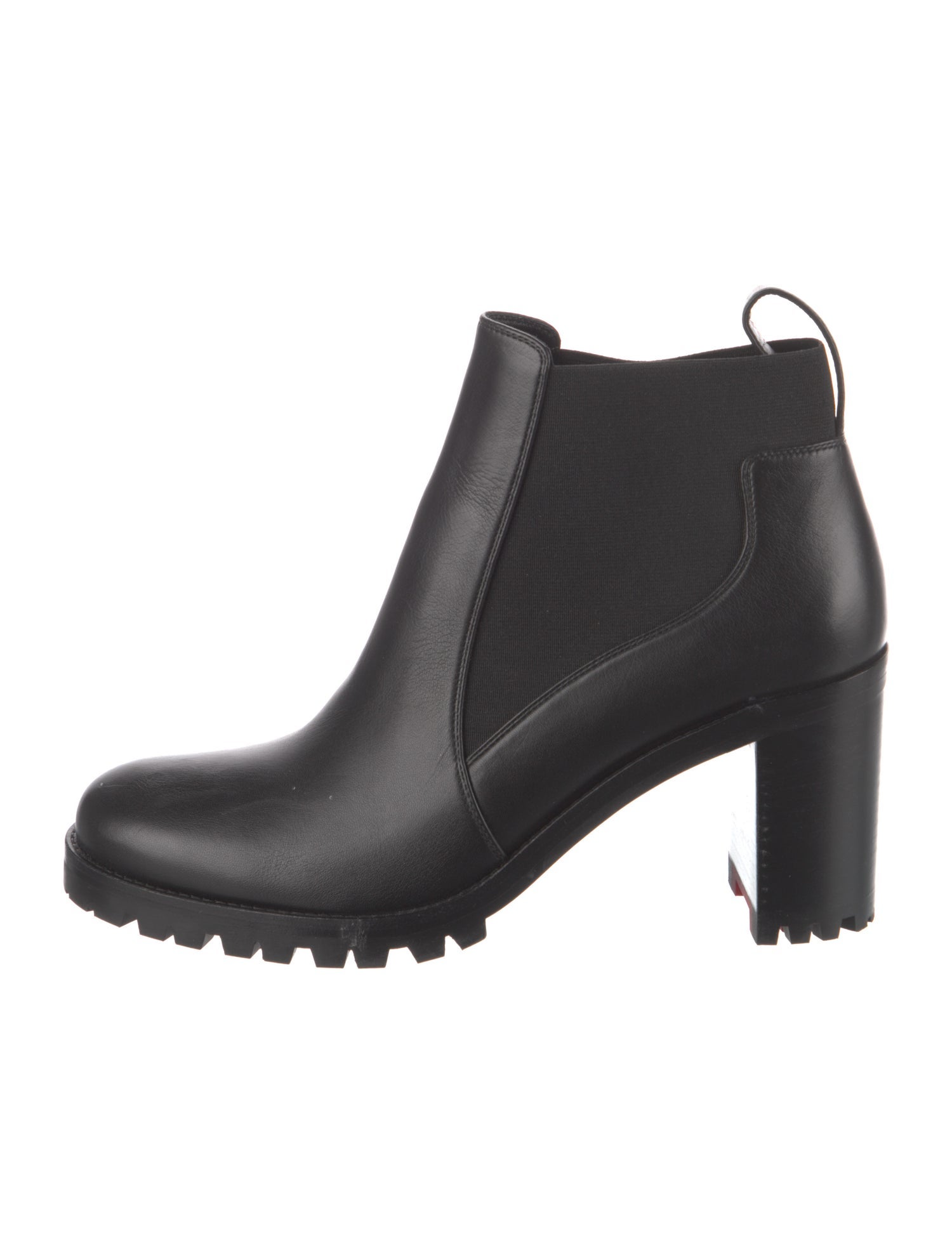Christian Louboutin Leather Chelsea Boots