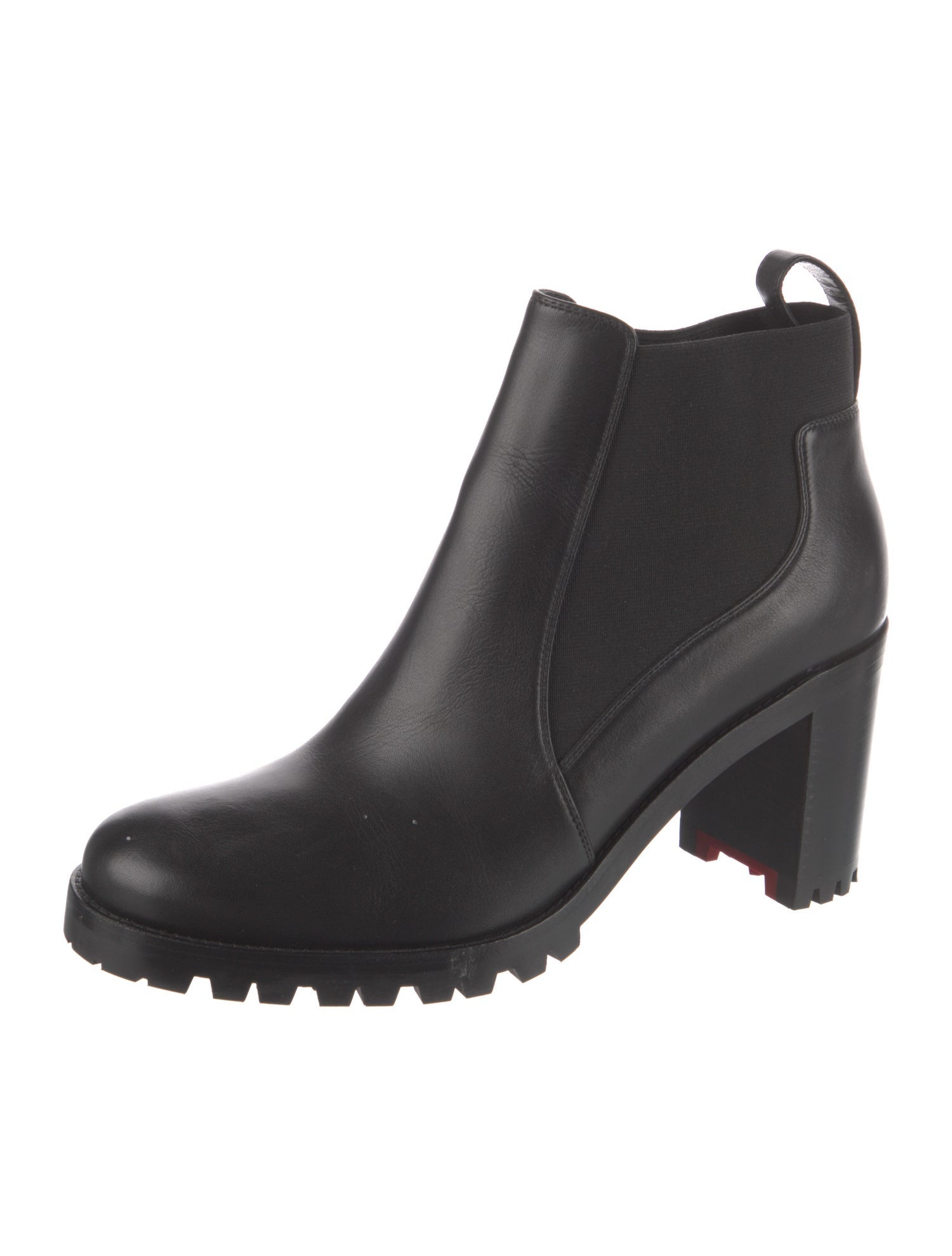 Christian Louboutin Leather Chelsea Boots