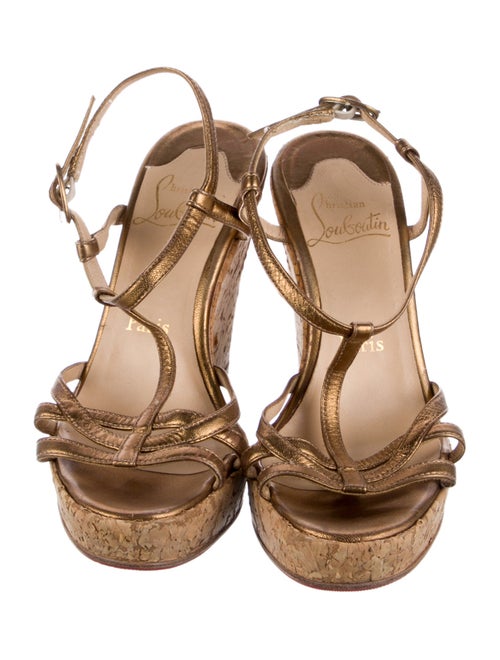 Christian Louboutin Leather Espadrilles