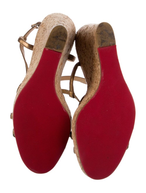 Christian Louboutin Leather Espadrilles