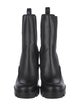 Christian Louboutin Spike Accents Leather Chelsea Boots