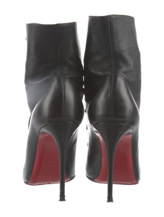 Christian Louboutin Leather Lace-Up Boots