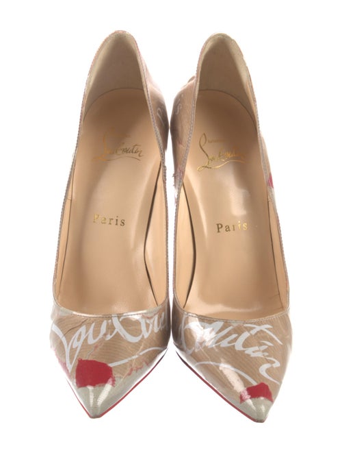 Christian Louboutin PVC Printed Pumps
