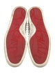 Christian Louboutin Spike Accents Leather Sneakers