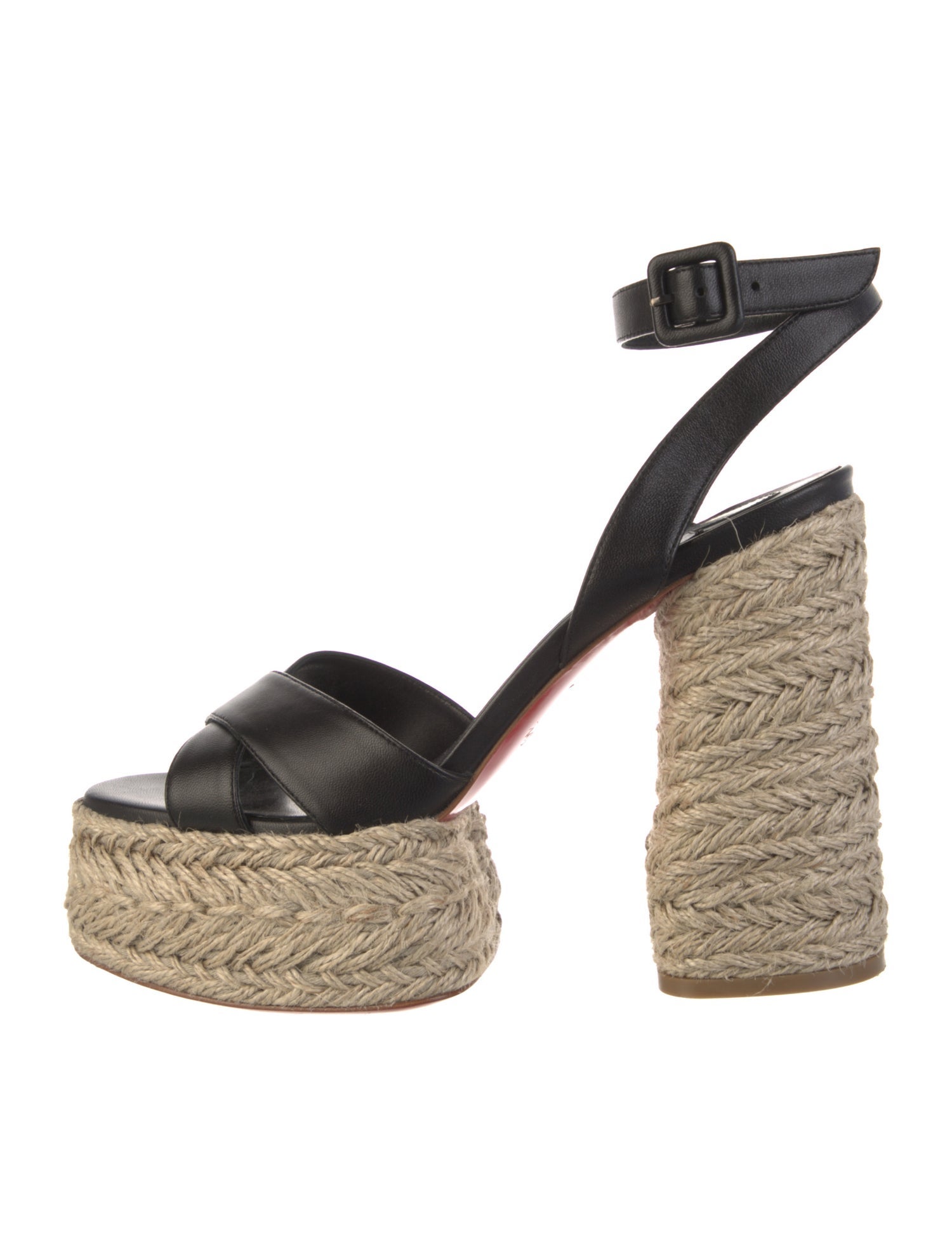 Christian Louboutin Leather Espadrilles