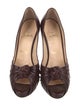 Christian Louboutin Leather D'Orsay Pumps