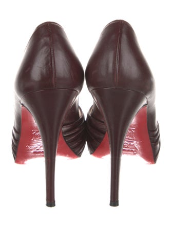 Christian Louboutin Leather D'Orsay Pumps