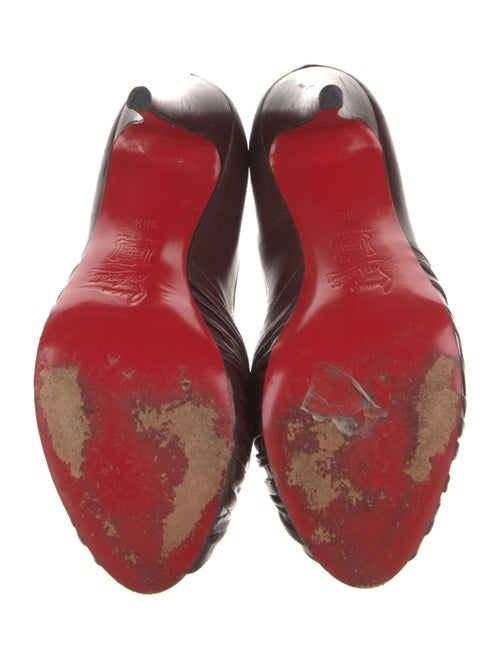 Christian Louboutin Leather D'Orsay Pumps