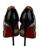Christian Louboutin Patent Leather Printed Pumps