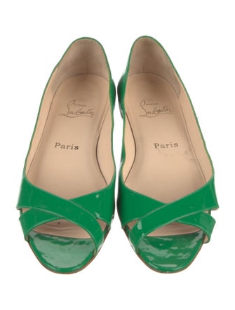 Christian Louboutin Patent Leather Flats