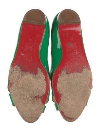 Christian Louboutin Patent Leather Flats