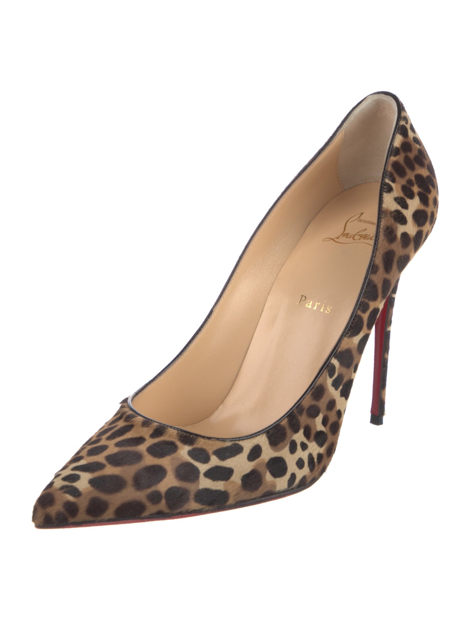 Christian Louboutin Ponyhair Animal Print Pumps