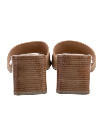 Christian Louboutin Leather Slides