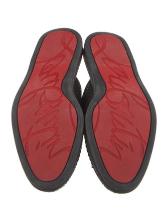 Christian Louboutin Tassel Accents Slippers