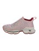 Christian Louboutin Spike Accents Nylon Sock Sneakers