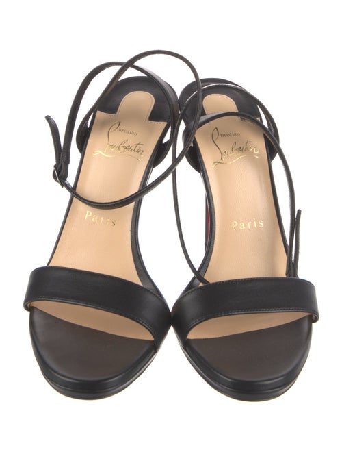 Christian Louboutin Leather Slingback Pumps