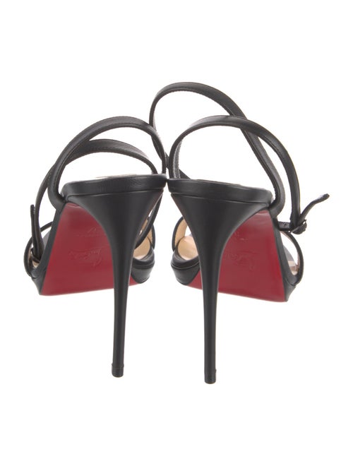 Christian Louboutin Leather Slingback Pumps