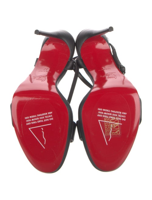 Christian Louboutin Leather Slingback Pumps