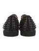 Christian Louboutin Spike Accents Leather Loafers