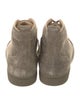 Christian Louboutin Suede Grosgrain Trim Sneakers
