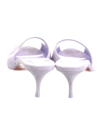 Christian Louboutin Suede Slides